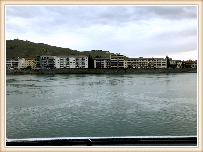 Rhone River toward Viviers